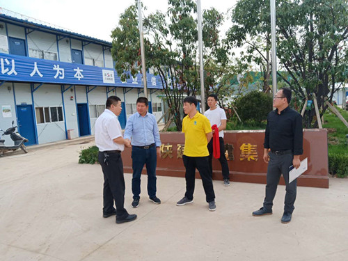 陕煤建设物资公司同陕建八建集团洽谈新材料推广合作事宜