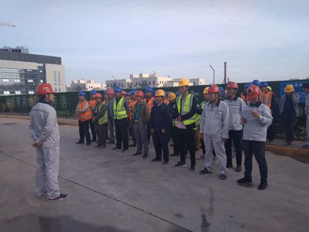 陕煤建设天工公司十五项目部“安全生产月”活动氛围浓