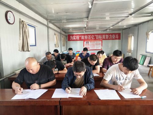 陕煤建设掘进公司：“逢查必考 ”壮安全根基