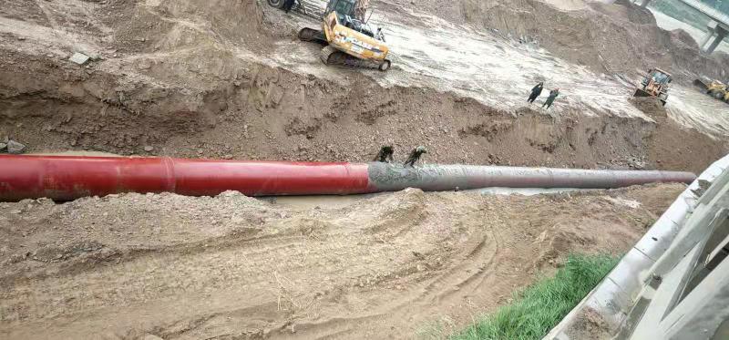 好消息！绥德县污水管网工程主管道全线贯通