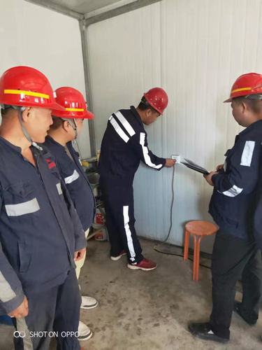 陕煤建设洗选煤运营公司安二项目部开展夏季安全生产大检查