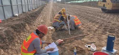 陕煤建设路桥分公司顺利推进新项目开工建设