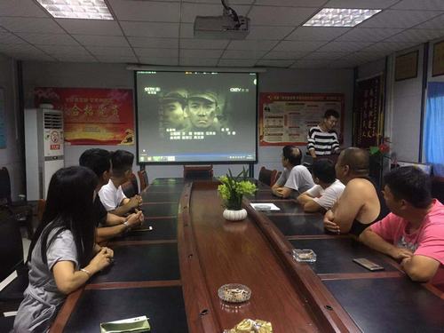 陕煤建设澄合分公司十一部开展纪念抗战胜利74周年活动