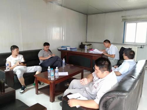 陕煤建设铜煤公司第二十一项目部党支部开展学习英雄张富清守初心担使命主题党课活动