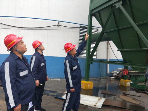 陕煤建设洗选煤运营公司安二项目部深入开展“安全隐患大排查大整治”活动