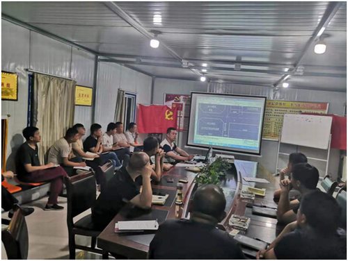 陕煤建设掘进公司:曹家滩项目部提前38天完成顺槽施工