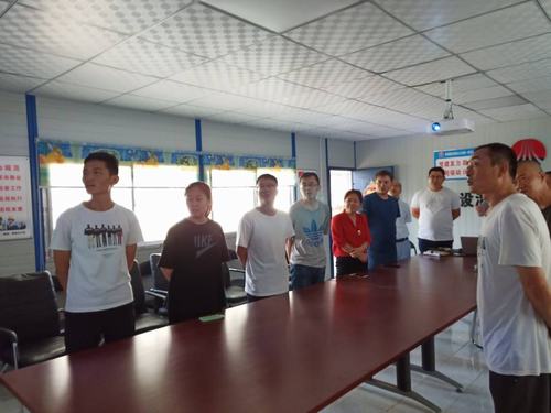 陕煤建设澄合分公司喜迎新中国成立70周年华诞红歌唱响