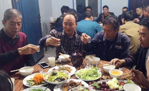 陕煤建设矿建三公司各基层项目部形式多样“庆中秋”