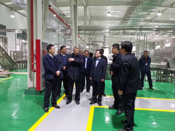 陕煤集团党委副书记尤西蒂一行莅临清涧北国枣业红枣深加工项目检查指导工作