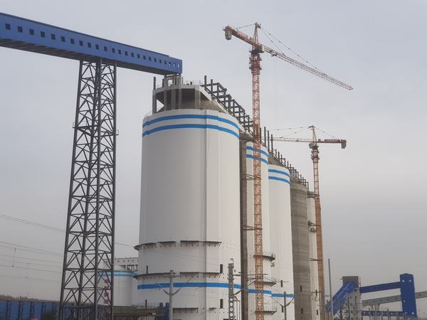 陕煤建设韩城分公司土建五项目部掀起劳动竞赛施工热潮