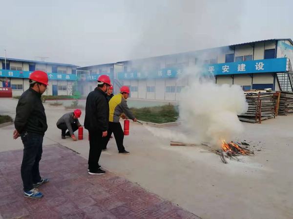 陕煤建设韩城分公司各基层单位纷纷开展11.9消防宣传日活动