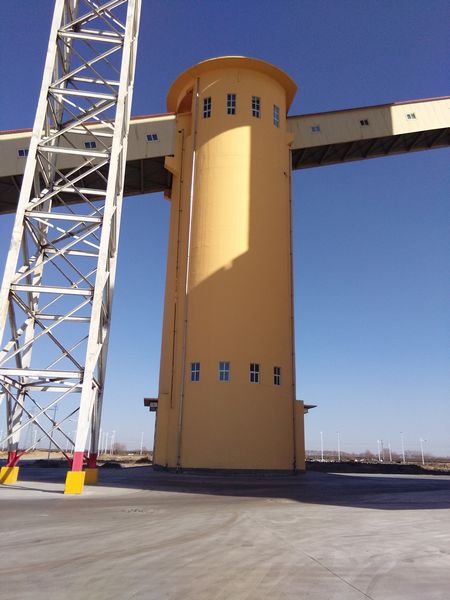 陕煤建设天工公司承建的榆林袁大滩矿井选煤厂块煤仓等工程顺利通过预验收