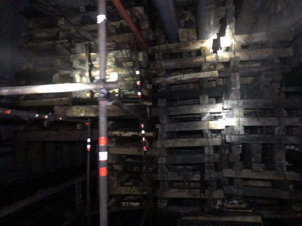 陕煤建设掘进公司：小保当项目部圆满完成112203胶运大巷立交点工程