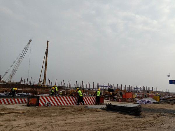 陕煤建设渭南分公司南京金龙项目部逆境搏击显担当