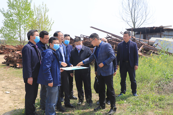 王宁一行赴汉中城投公司沟通洽谈项目