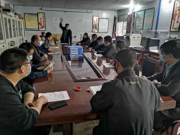 陕煤建设矿建二公司：让“班前会”成为职工“小课堂”