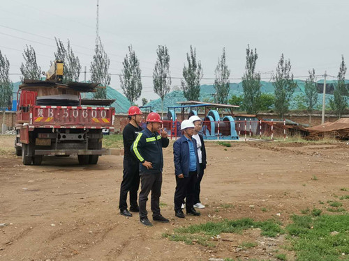 陕煤建设机电安装公司:深入项目部现场调研