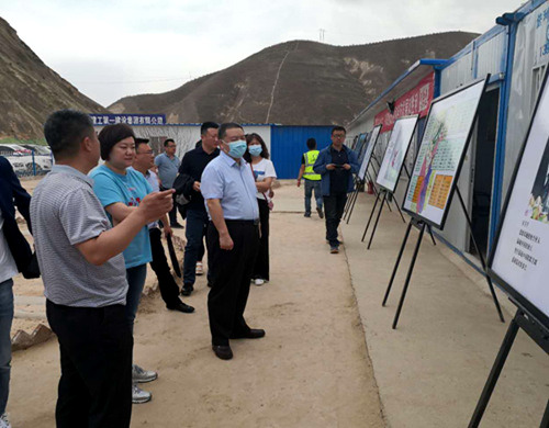 宁兴刚一行赴甘肃兰州考察项目