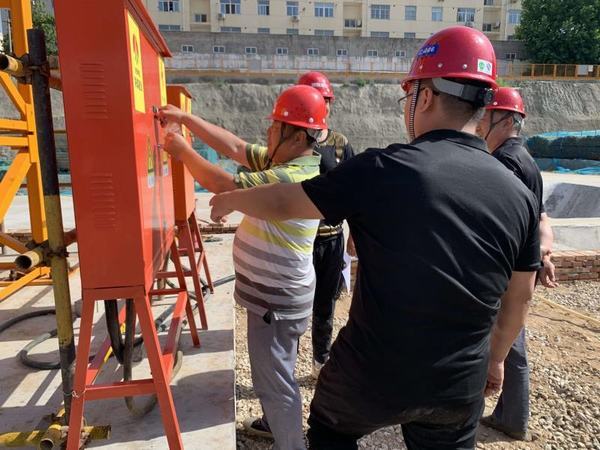 陕煤建设渭南分公司第八项目部经常性管控抓好消防安全