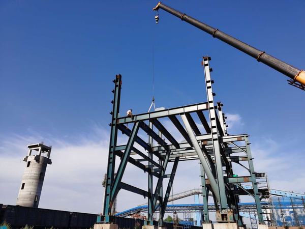 陕煤建设韩城分公司承建的澄合矿业王村煤场快速装车站工程顺利开工