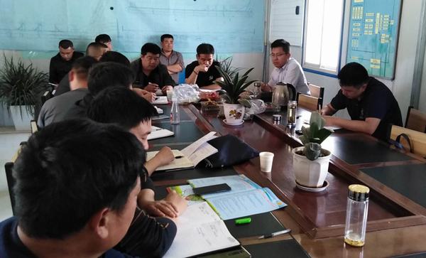 陕煤建设矿建二公司提前进入“安全生产月”模式