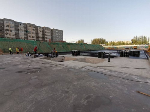 陕煤建设铜煤公司第一项目部掀起施工大干抓牢工期主动权