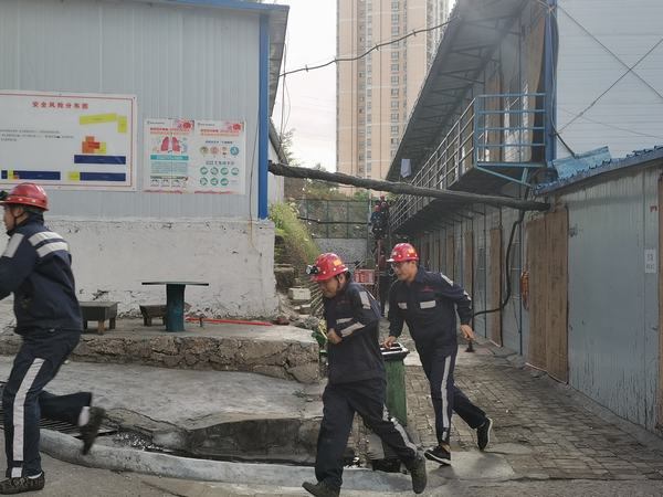 陕煤建设洗选煤运营公司柠条塔运营项目部：防洪责任重于泰山