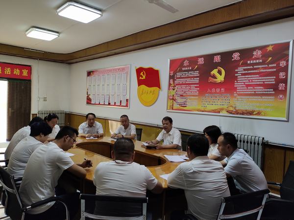 陕煤建设设备租赁中心宣讲全国“两会”精神入脑入心入行