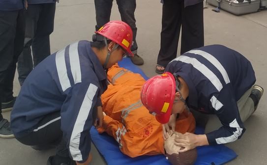 陕煤建设洗选煤运营公司应急演练活动小记