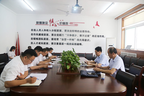 司正林莅临指导机电安装公司《经营能力是建筑国企的关键》 学习研讨会