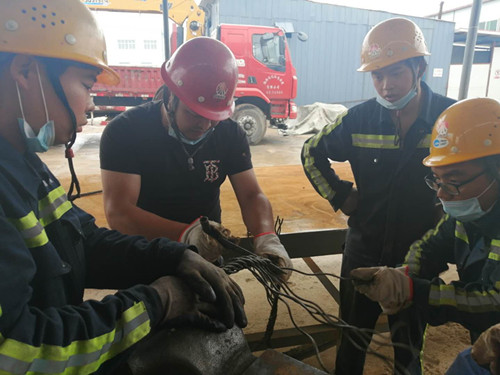 陕煤建设机电安装公司彬长项目部：打出抢抓工期“组合拳”