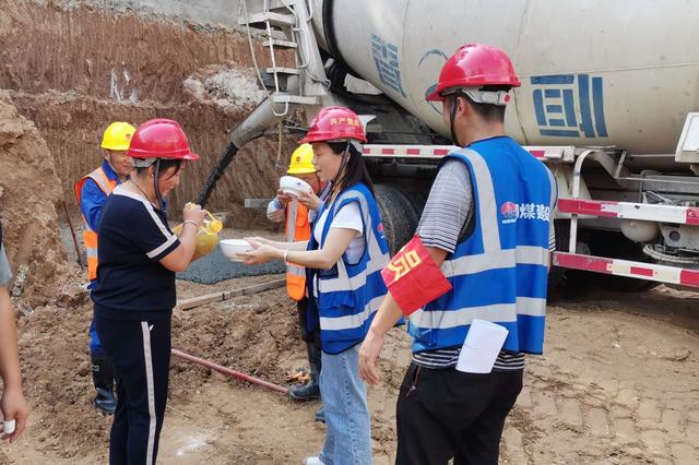 “炎值”爆表!看陕煤建设韩城分公司土建二项目部如何应对高温“烤验”