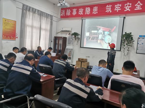 陕煤建设洗选煤运营公司澄合山阳运营项目部：以“小”见微 做足安全“大”文章