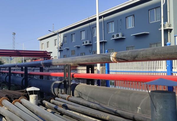 陕煤建设洗选煤运营公司安装第二项目部孟村室外综合管网工程火热施工中