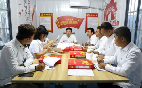 陕煤建设汉中分公司“软硬兼施”强化党支部标准化建设