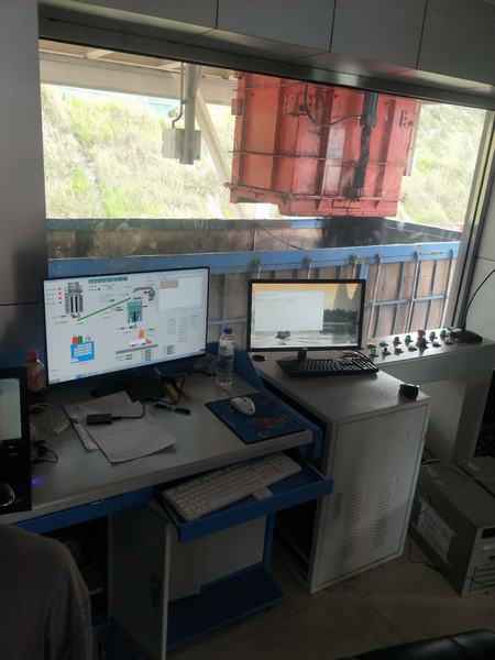 陕煤建设韩城分公司承建的首座新型智能化无人汽车装车站正式运营