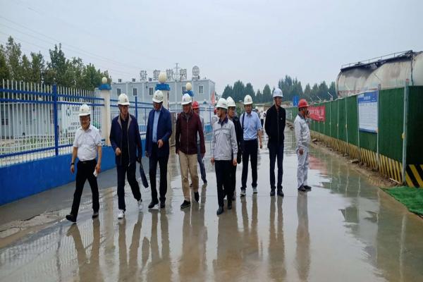 陕煤集团安全生产第三督导组莅临建设集团检查指导工作