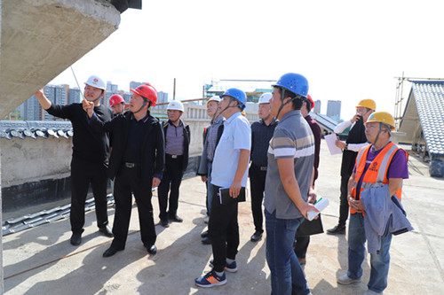 陕煤建设汉中分公司天汉坊3栋单体顺利通过汉台区质检站验收