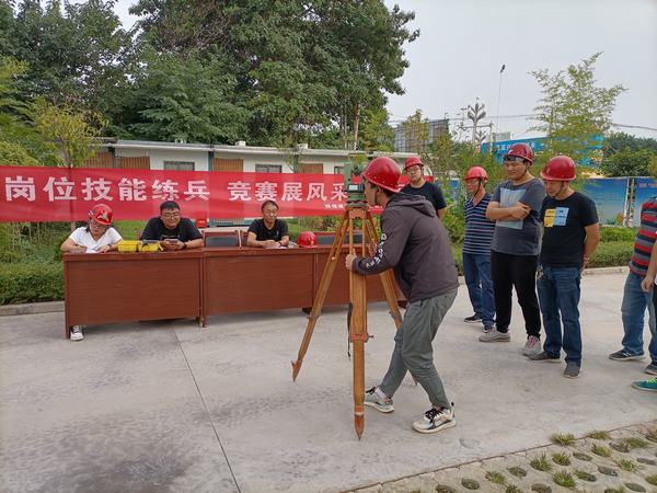陕煤建设渭南分公司第五项目部“岗位技能练兵，竞赛展风采”促专业能力大提升
