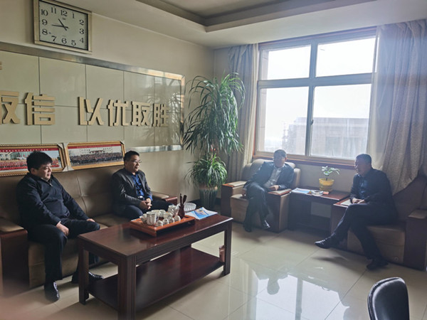 王明智赴山西宏达钢铁集团洽谈项目