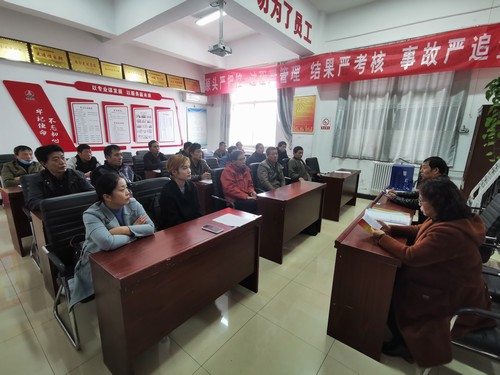 陕煤建设洗选煤运营公司澄合山阳项目部持续发力助推“百日安全”