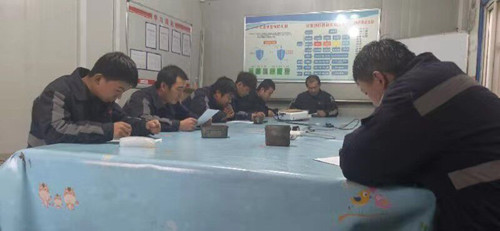 陕煤建设机电安装公司入井培训为安全生产保驾护航