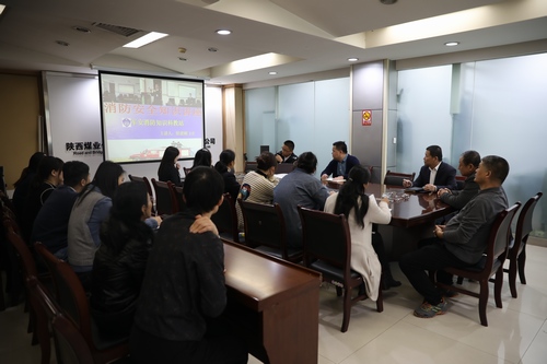 防患于未“燃”，陕煤建设路桥分公司开展冬季消防培训演练活动