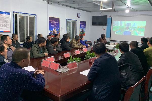 陕煤建设矿建二公司小保当项目部打响岁尾收官攻坚战