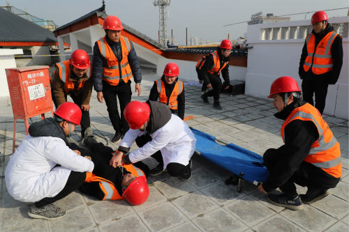 汉中分公司开展人身触电事故应急演练活动