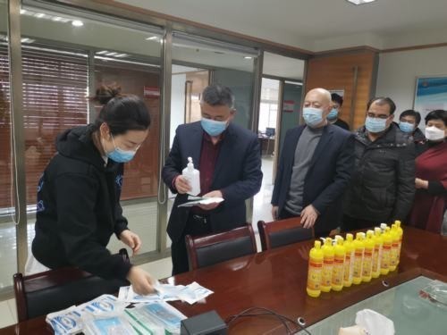 陕煤建设项目开发公司:疫情防控在行动