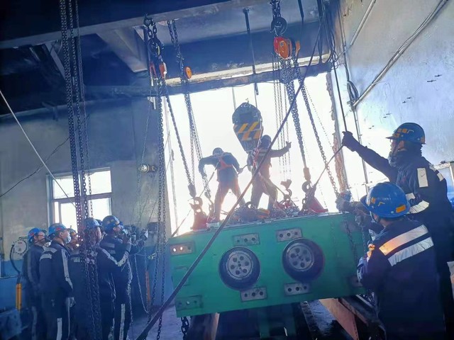 陕煤建设洗选煤运营公司红柳林洗煤厂项目部:辞旧迎新谋生产,齐心协力谱新篇