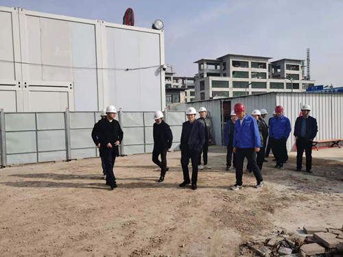 杨让顺深入空港PPP项目检查指导工作