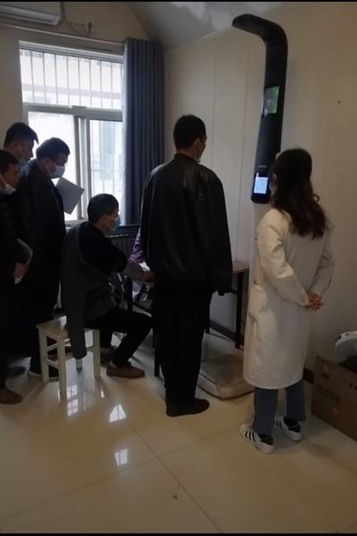 陕煤建设矿建二公司车村项目部开展职业病体检工作