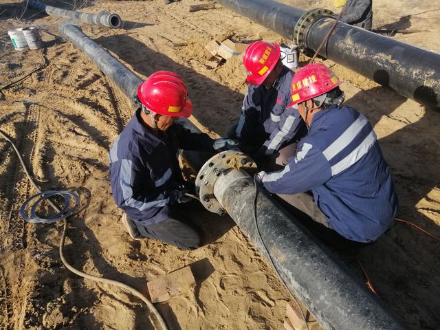 陕煤建设洗选煤运营公司第一项目部：曹家滩矿井地面外排水系统管路改造工程顺利开工
